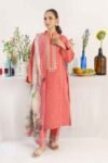 Nafees W80 Heavy Embroidered Dhanak Dress