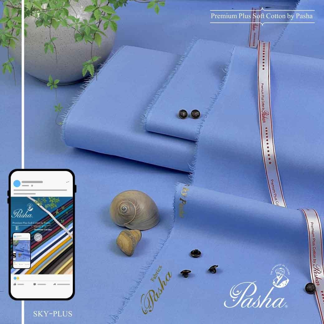 PASHA - Premium Plus - Soft Cotton - Sky Plus