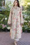 Crimson W899 Printed & Embroidered Lawn Dress