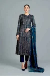 Bareeze W1015 Embroidered Lawn Fabric Unstitched Dress