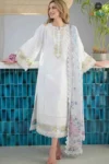 Jazmin W1031 Embroidered Lawn Fabric Unstitched Dress