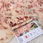 Aneela's P41 Digital Printed Lawn Fabric Unstitched 3 Piece Dress