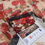 Humjoli P01 Digital Printed Lawn Fabric Unstitched 3 Piece Dress