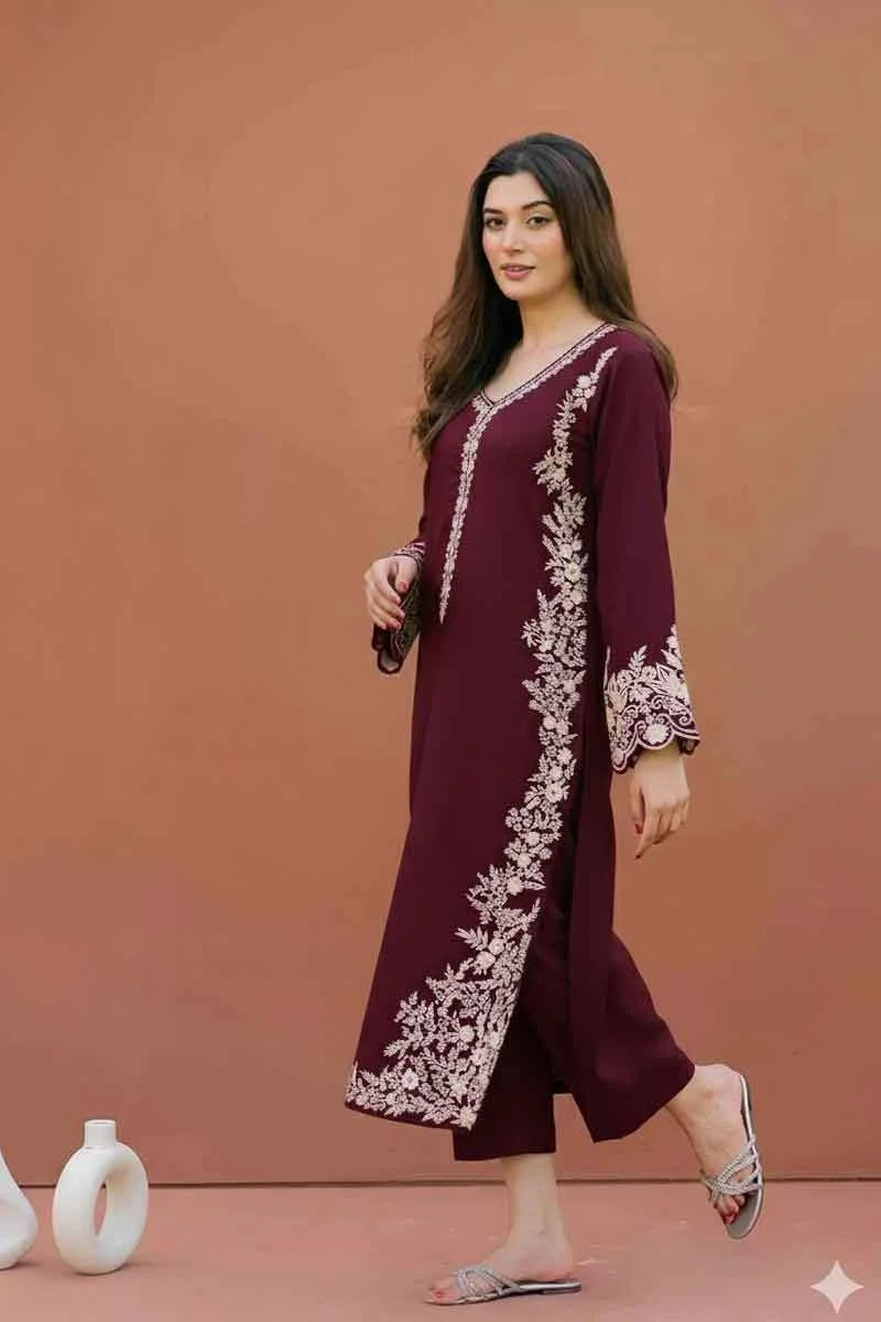 Urge W119A Embroidered Lawn Fabric Unstitched 2 Piece Dress